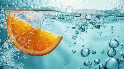 Fresh Citrus & Water Vignettes: Orange/Lemon Slices, Juicy Drops & Macro Dew/Bubble Textures