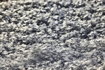 snow snowflake texture dark background, snow surface in winter, winter photography