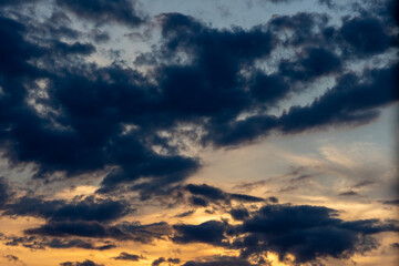 clouds in the sky