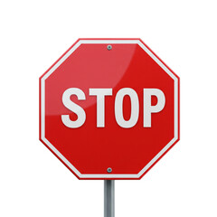 Compelling stop sign illustration perfect for safety campaigns, traffic regulations, and awareness initiatives, capturing immediate attention and clear communication