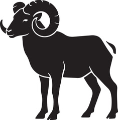 vector illustration of a sheep