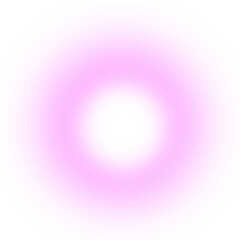 Obraz premium Glowing pink light effect, blur glowing circle round shape, gradient design element