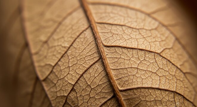 Dry Leaf Close-up Texture