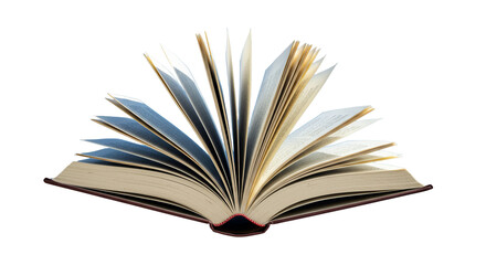 Open Book with Fanned Pages