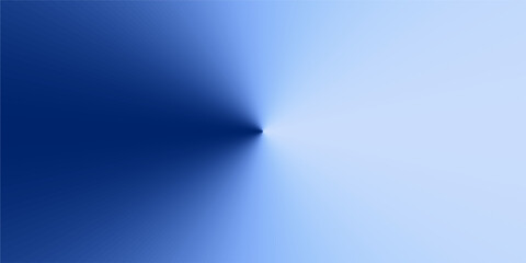 A deep blue gradient fades into a soft light blue with a focal point in the center.