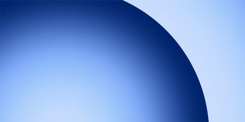 A smooth gradient of deep blue and light blue forms a clean and serene abstract background.