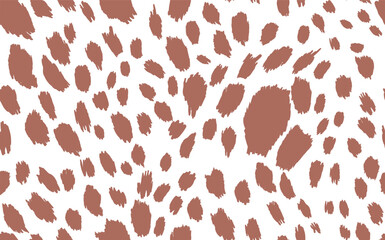 Abstract modern leopard seamless pattern. Animals trendy background. Color decorative vector stock illustration for print, card, postcard, fabric, textile. Modern ornament of stylized skin.