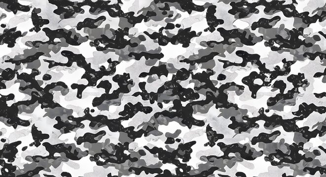 Abstract camouflage pattern