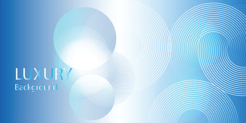 Obraz premium Abstract White banner. Modern elegant white gray banner with creative design and shiny lines. Minimal vector stripes design. Gradient abstract background 