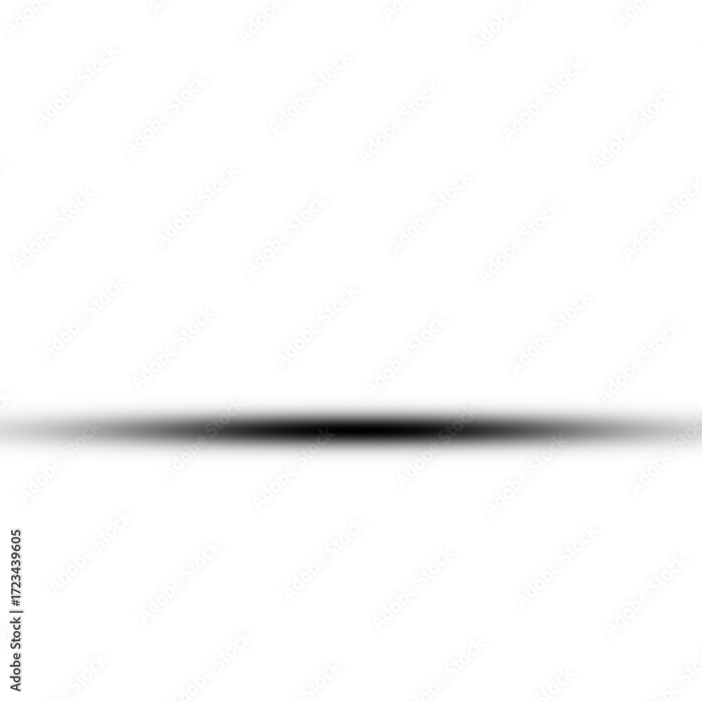 Poster black gradient shadow effect isolated on transparent background for overlay