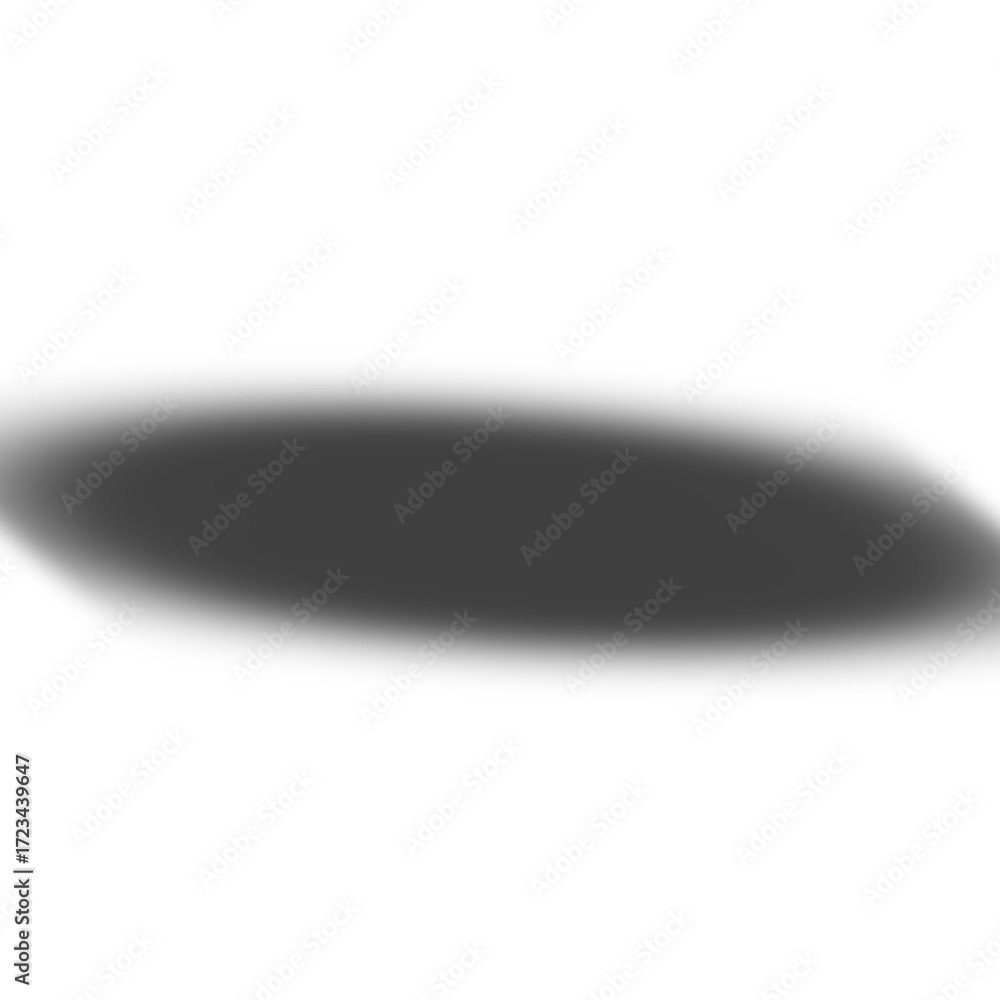Poster black gradient shadow effect isolated on transparent background for overlay
