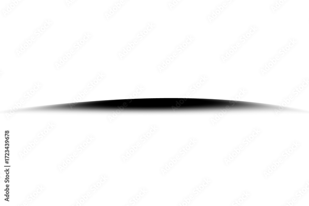 Poster black gradient shadow effect isolated on transparent background for overlay