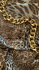 Leopard fur texture