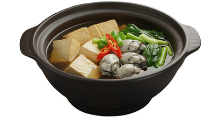 Hot Pot with Tofu and Oysters