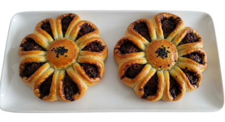 Flower-Shaped Buns