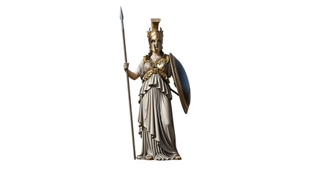 Obraz premium Ancient Greek Goddess Statue Depiction.