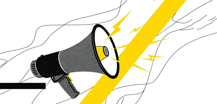 Powerful Announcement Amplifying Your Message with Bold Graphics