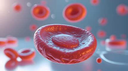 red blood cells micro visual