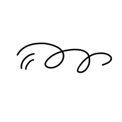 abstract wind blowing