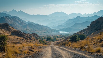 India landscape Himalayas Thar Desert and Ganges beautiful nature view