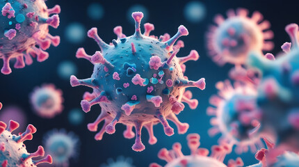 bacteria under a microscope