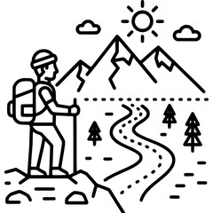 Hike Icon