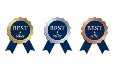 金銀銅のベストセラーラベル