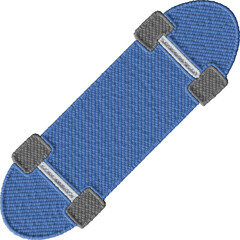 Colorful Embroidered Skateboard Patch