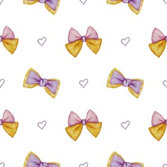 Princesses and Friends – watercolor seamless pattern
Repeating pattern featuring the full set of magical characters in gentle pastel colors.