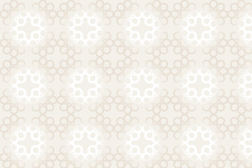 Islamic abstract geometric pattern vector art design