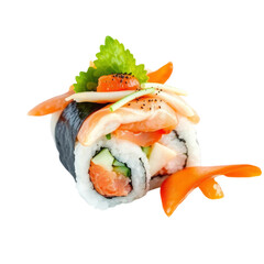 sushi with transparent background PNG and JPEG image