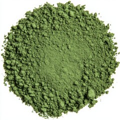 Vibrant Green Powder for Natural Dyes and Eco-Friendly Products