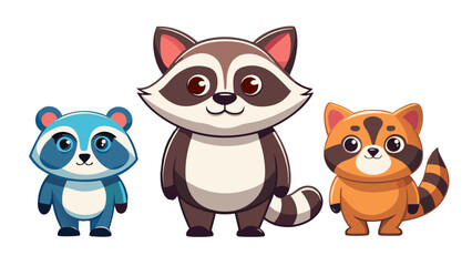 animals, fox,  cartoon, vector, dog, illustration, cat, love, set, baby, teddy, toy, fun, art, cute, pet, brown, heart, funny, character, adorable, kid, valentine