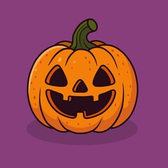simple Jack O'Lantern illustration