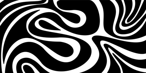 abstract waves brushstroke background. doodle bold lines background. Wavy brush bold strokes background. 