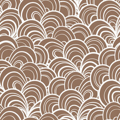 Seamless floral pattern based on traditional folk art ornaments. Colorful flowers on color background. Scandinavian style. Sweden nordic style. Vector illustration. Simple minimalistic pattern.