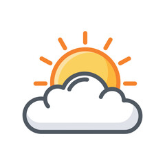 Simplified Sunny Cloud