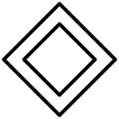 rhombus diamond element