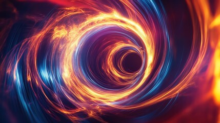 dynamic abstract style scrolling energy core