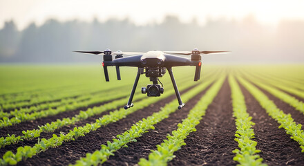 Drone technology in agriculture precision farming aerial photography crop monitoring farm management innovative solutions smart agriculture technological advancements drone flight agricultural
