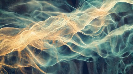 tissue abstract representation of an ultrasound scan of organic tissue