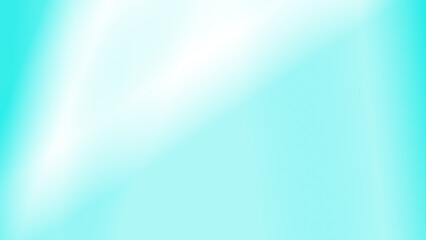Abstract Soft Turquoise and White Gradient Background