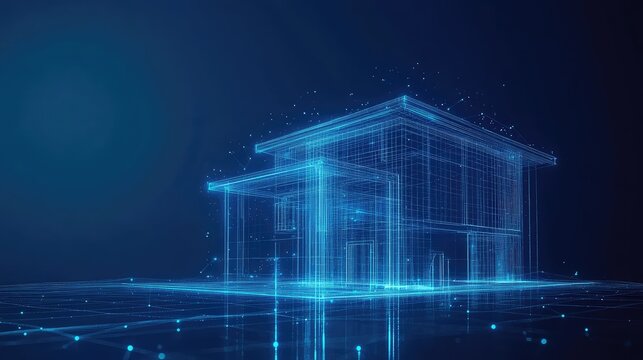 relestte conceptual representation of a property management symbol