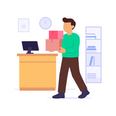 Receiving Office Delivery Packages Safely