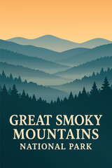 Great Smoky Mountains Mist at Dawn