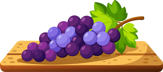 Premium Grape Graphic - Minimalist Cartoon Illustration
Bring a touch of elegance and playfulness with this cartoon purple grape illustration. The modern, eye-catching design is perfect for any icon.
