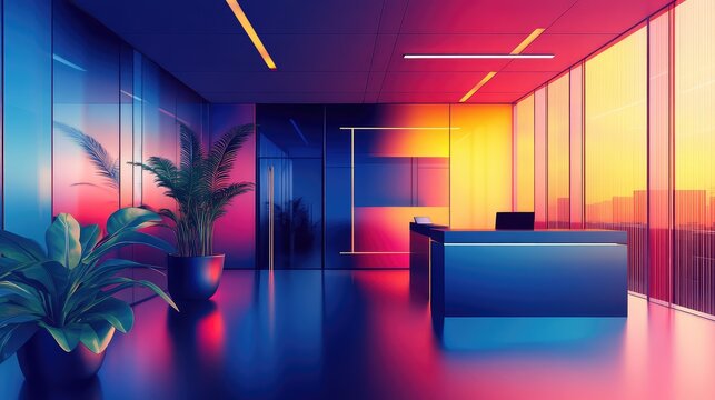gents conceptual representation of a real estate agency