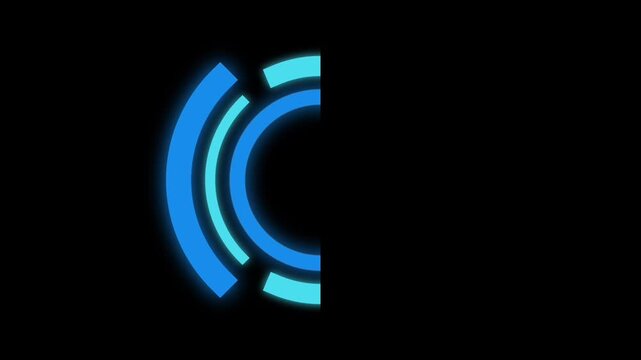 Animation of fifteen second to zero isolated on black background, easy to use for your footage HD resolution