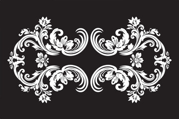 Decorative Floral Pattern Laser Cut