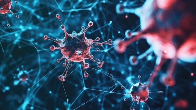 cytokines focusing on the medical hud of the immune system network